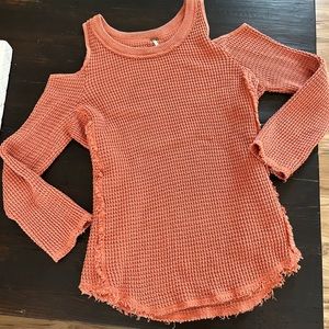 Free People Open shoulder Top